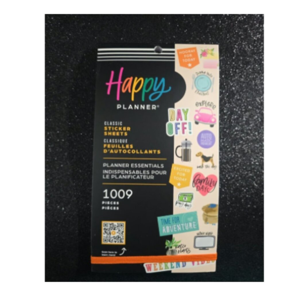 NEW The Happy Planner Planner Essentials Stickers 1009 pieces Planner Stickers